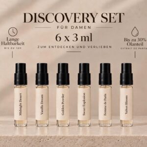 MALUV Discovery Set Damen – 6 × 3 ml
